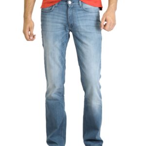 Locomotive Men Washed Blue Jeans