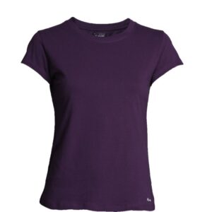 Jockey Women  Round Neck Purple T-Shirt