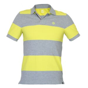 Nike Men Bold Striped Grey T-shirt