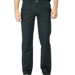 Basics Men Black Trousers