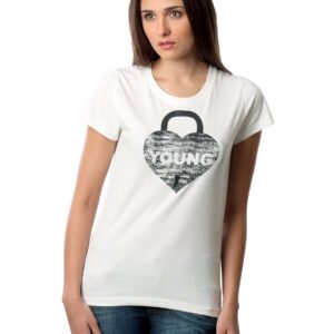 Myntra Women Young White T-shirt
