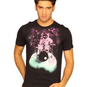 Free Authority Men's Music Space Black T-shirt