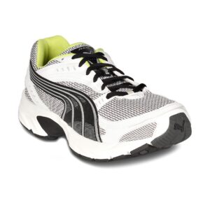Puma Men's Axis White Black Lime Shoe