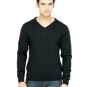 Arrow Men Black Sweater