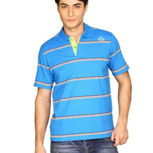 ADIDAS Men Classic Blue Striped T-shirt