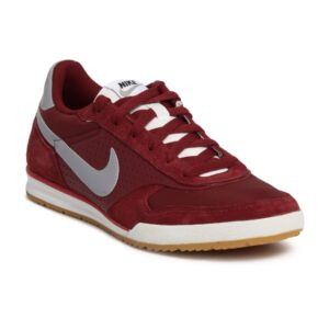 Nike Men Feild Trainer textile Maroon Sports Shoes