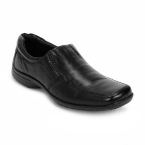 Red Tape Men Black Formal Shoes