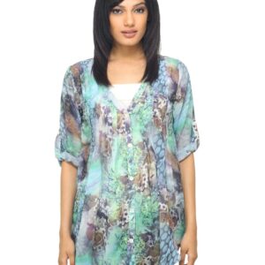 Sepia Women Printed Multi Coloured Top