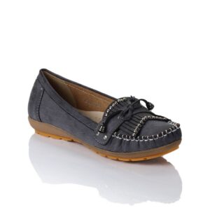 Cobblerz Women Grey Loafers