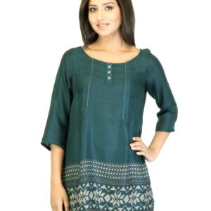 W Women Blue Tunic