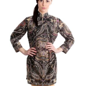 Diva Women Printed Black Kurta