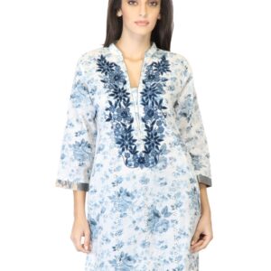 Aneri Women Priya Blue Kurta