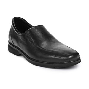 Franco Leone Men Black Formal Shoes
