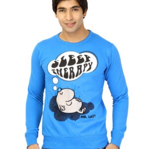 Mr. Men Men Sleep Placid Blue Tshirts