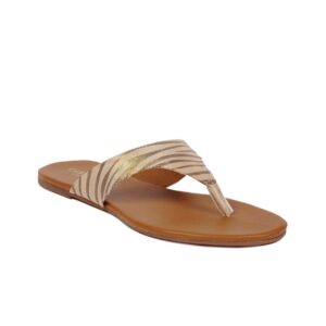 Carlton London Women Casual Gold Slippers