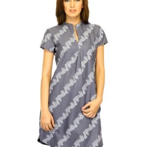 W Women Printed Grey Kurtas