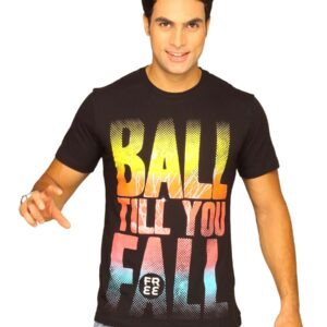 Free Authority Men's Ball Till You Fall Black T-shirt