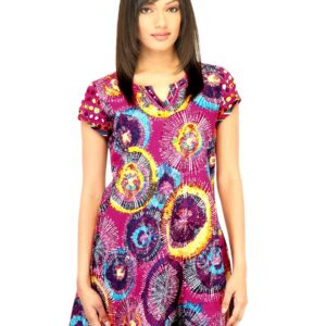 BIBA Women Printed Red Kurta