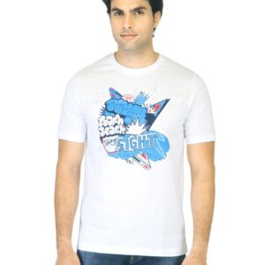 Locomotive Men Printed White T-shirt