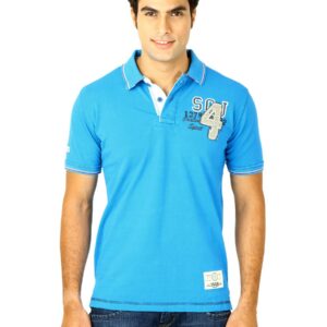 Status Quo Men Blue Polo Tshirts
