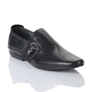 Cobblerz Men Black Semiformal Shoes