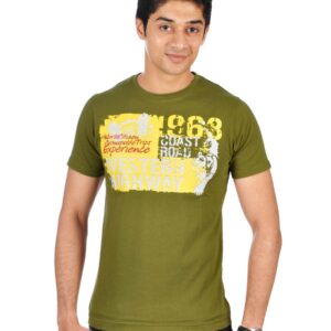 Probase Men 96 Coast Road Green Tshirts