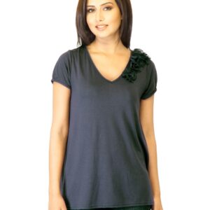 United Colors of Benetton Women Navy Blue Top