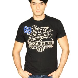 Lee Men kansas cit Black Tshirts
