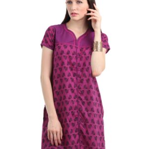 Vishudh Women Magenta Kurta