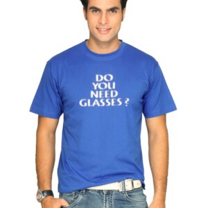 Tantra Men's Glasses Blue T-shirt