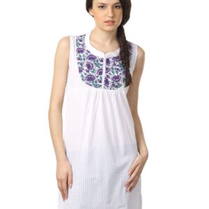 Alma Women White Kurta