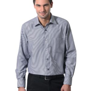 Peter England Men Navy Blue Formal Shirts
