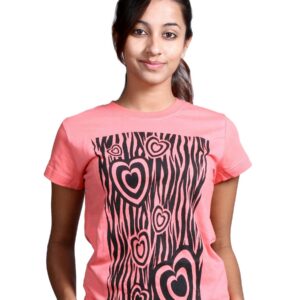 Inkfruit Women's Love Wood Orange T-shirt