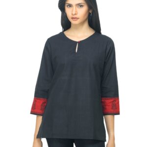 Fabindia Women Black Kurti