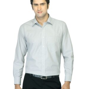 John Miller Men Check Black Shirt