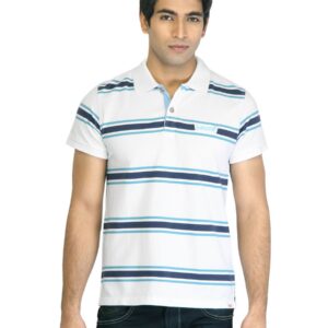 Levi's Men Stripes White Tshirts