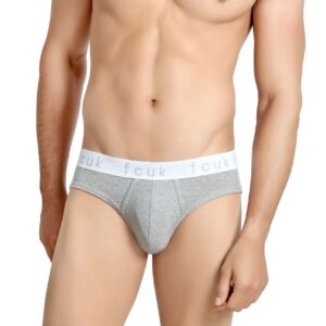 FCUK Underwear Men Grey Melange Brief
