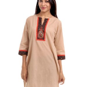 Shree Women Beige Kurta