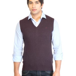 United Colors of Benetton Men Purple Sweater