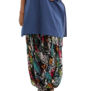 Shree Women Black Printed Patiala