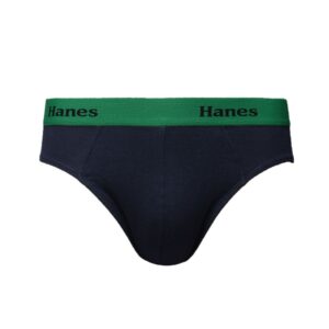 Hanes Men Blue Ultimate Duo Dry Cotton Stretch Bikini Briefs