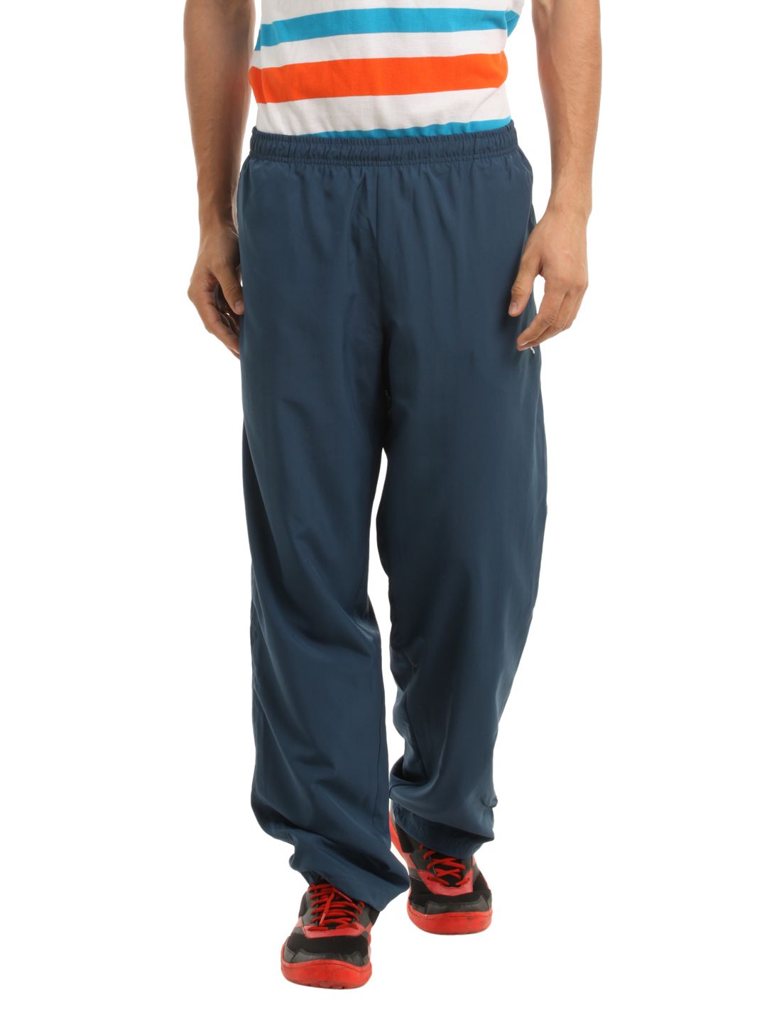 Puma Men Blue Track Pants