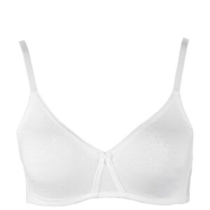 Enamor Women Smooth White Bra