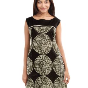 Shree Women Black & White Printed Kurta
