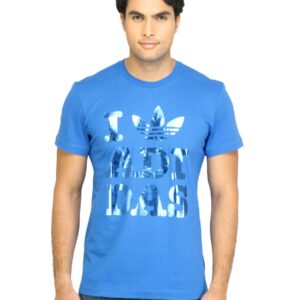 ADIDAS Originals Men AC Grp Blue Tshirt