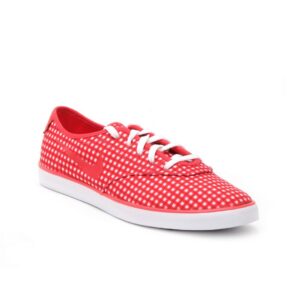 Nike Women White and Red Sneakers