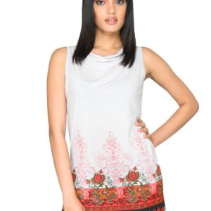 Scullers For Her Women's Fashion Summer Lite Ash Grey Top