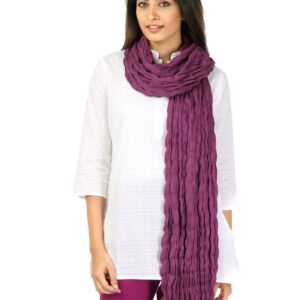 Aurelia Women Voile Pink Dupatta