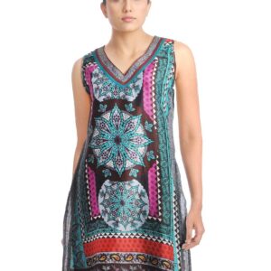 Diva Women Printed Multi Coloured Kurta