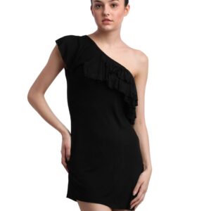 Remanika Women Black Dress